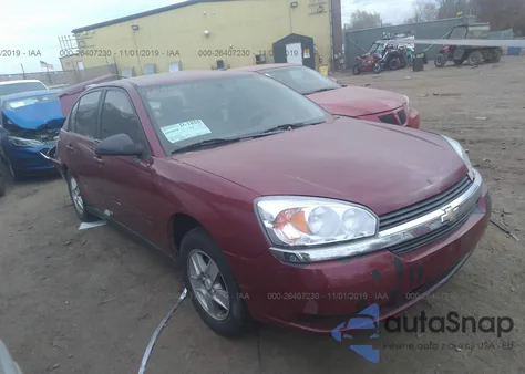2005 Chevrolet Malibu Ls из США, поврежденный, VIN 1G1ZT54865F235236